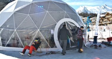 Spherical tents